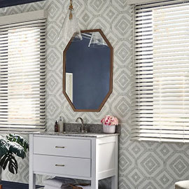 Window blind sample from the Floor To Ceiling showcase.